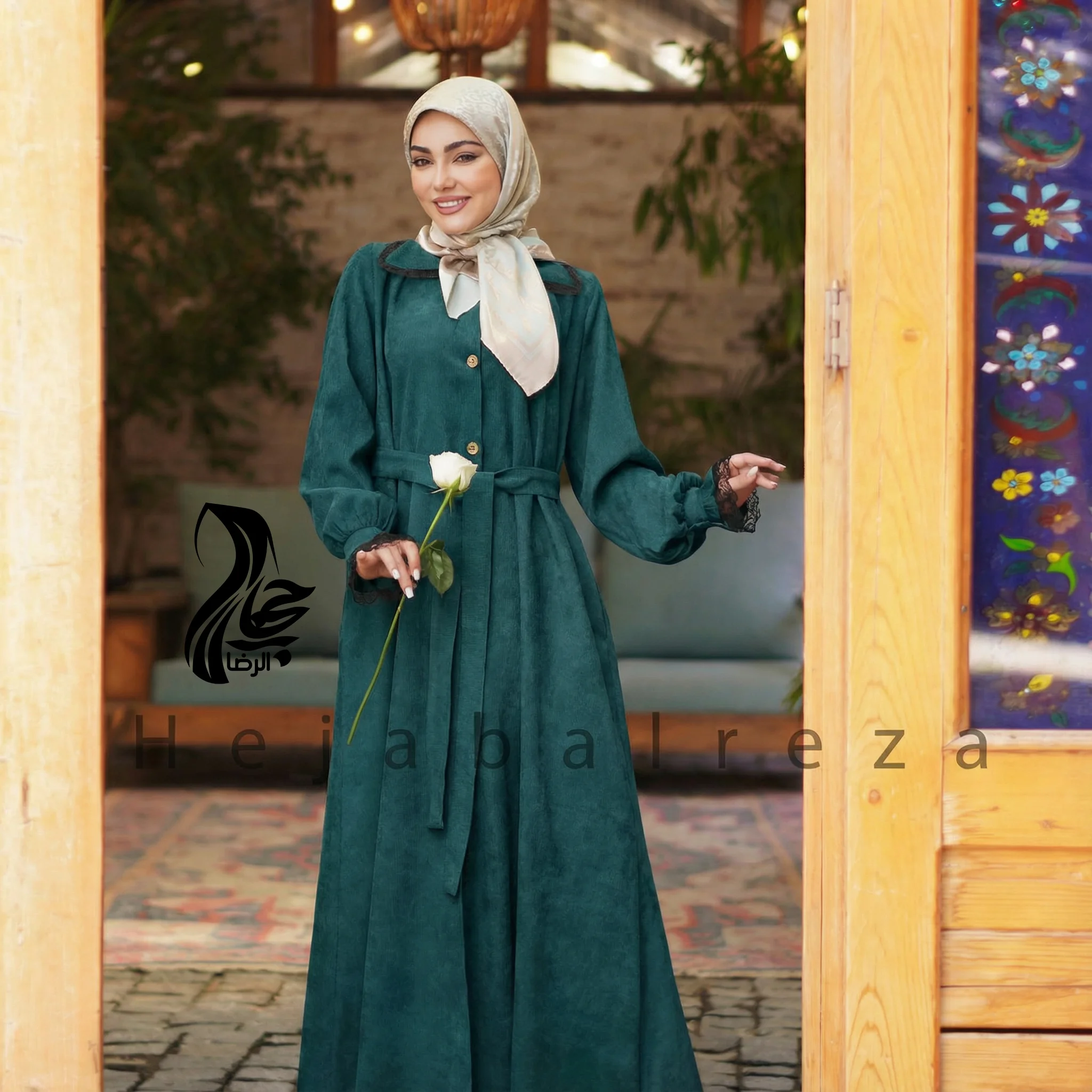 مانتو عبایی صدف 24 مانتو عبایی صدف - تصویر 5